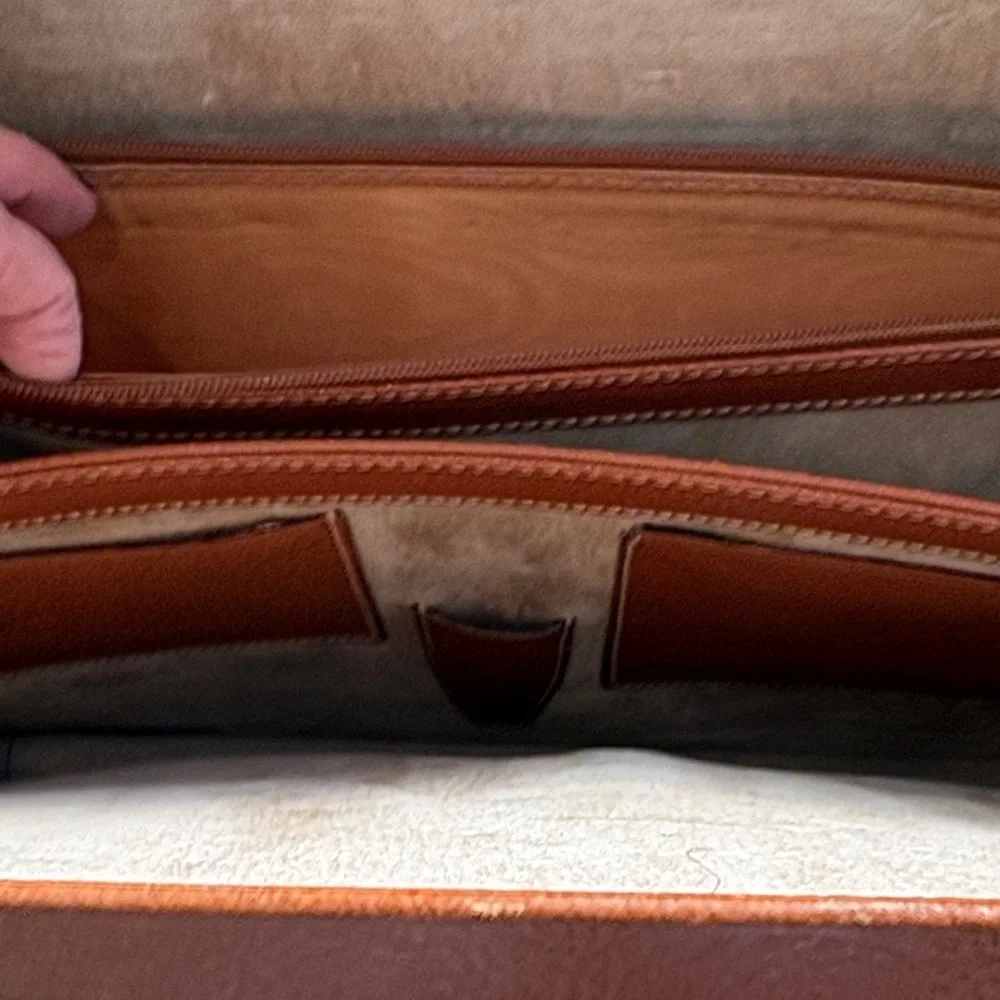 Gucci Brown Leather Briefcase